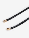 Collares Largos Cordón Collar Largo Metal - Dorado