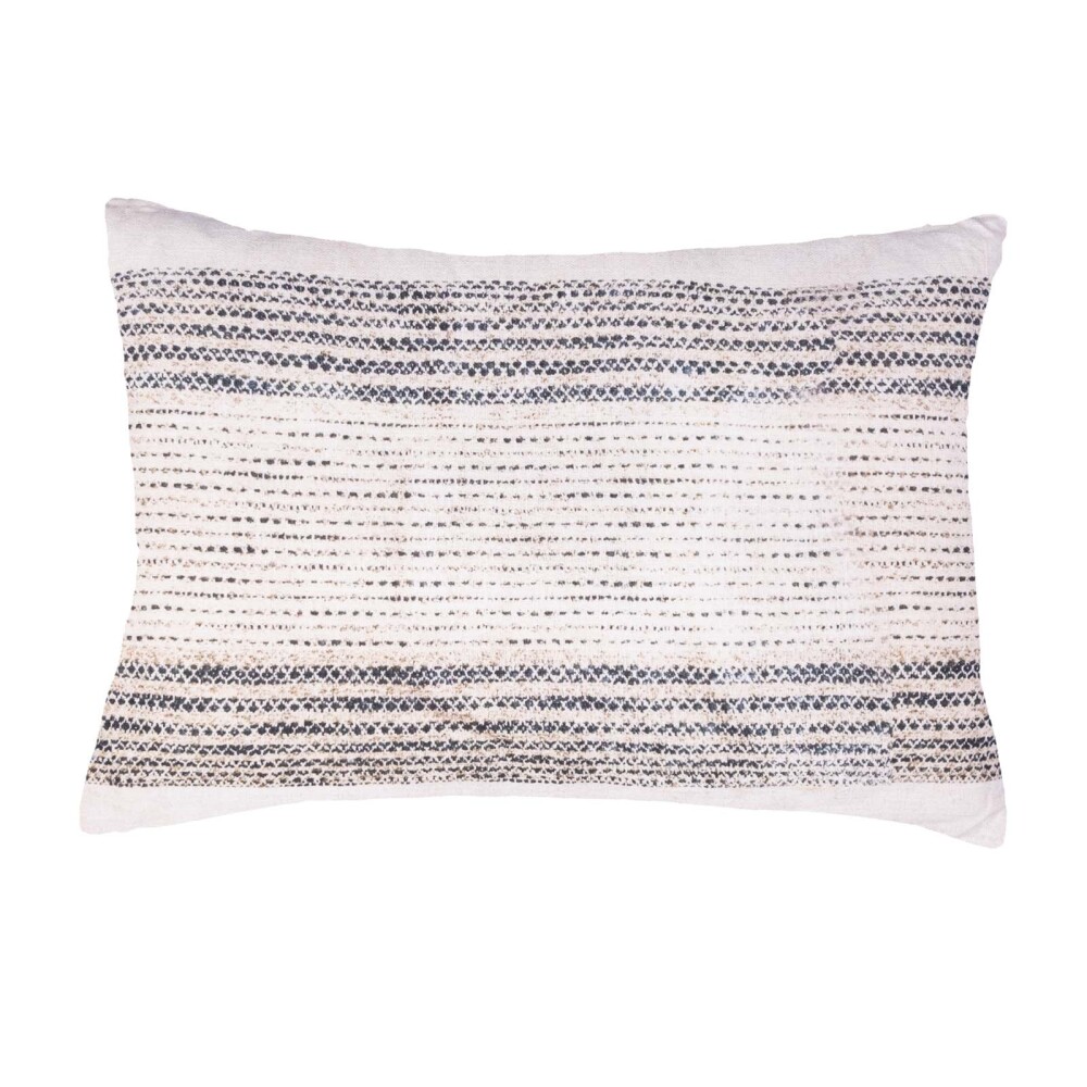 ALMOHADÓN AINSA 40*60 LINO-Y-ALGODON BEIGE/GRIS
