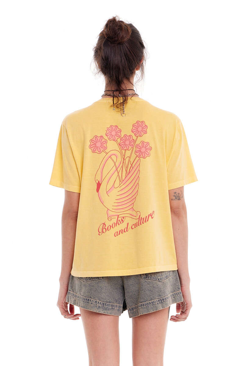 T-shirt Swan Amarillo