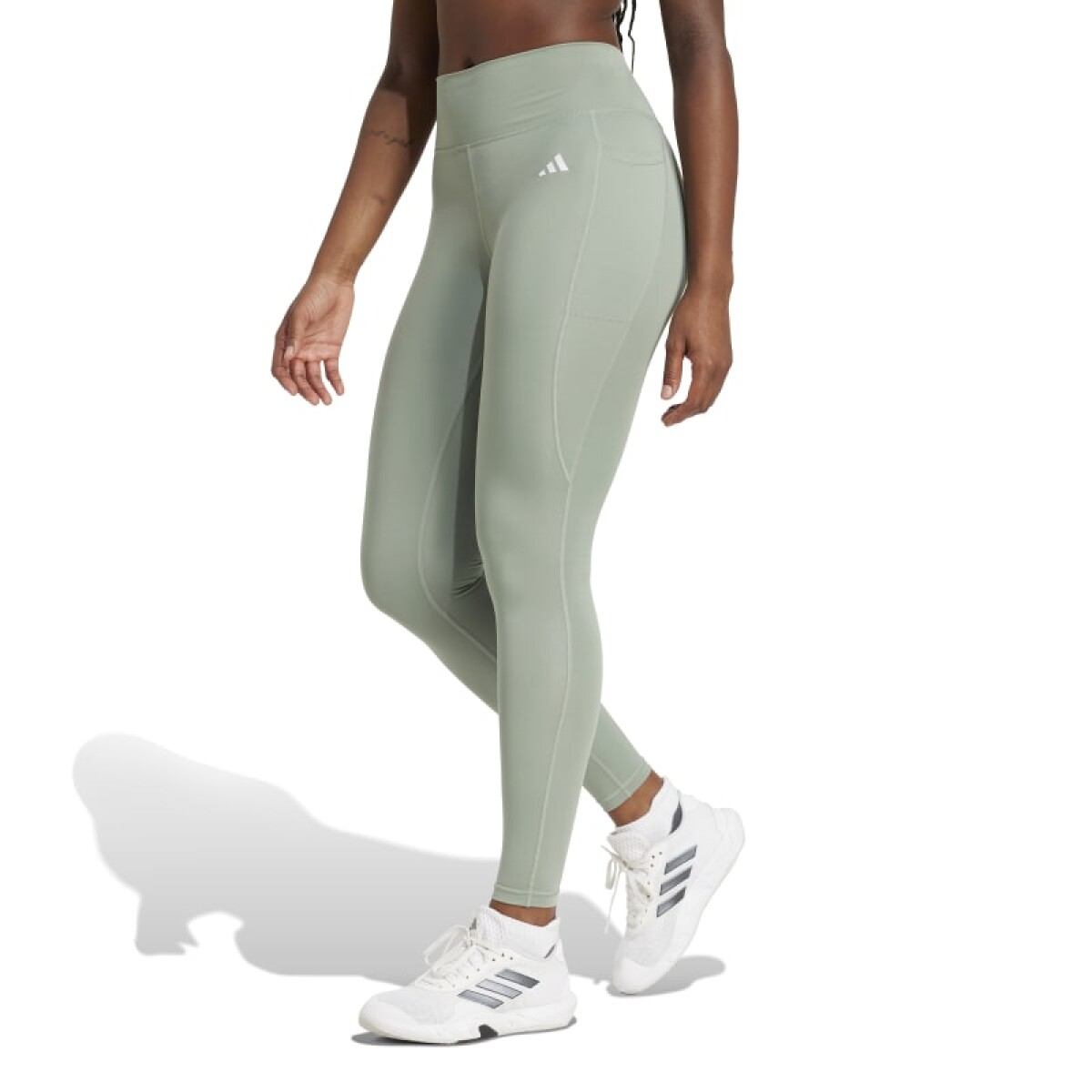 Calza Adidas Optime Essentials - Verde 
