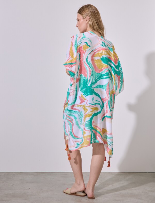 Kimono Summer MULTI/CORAL