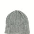 Gorro con Pompon Gris