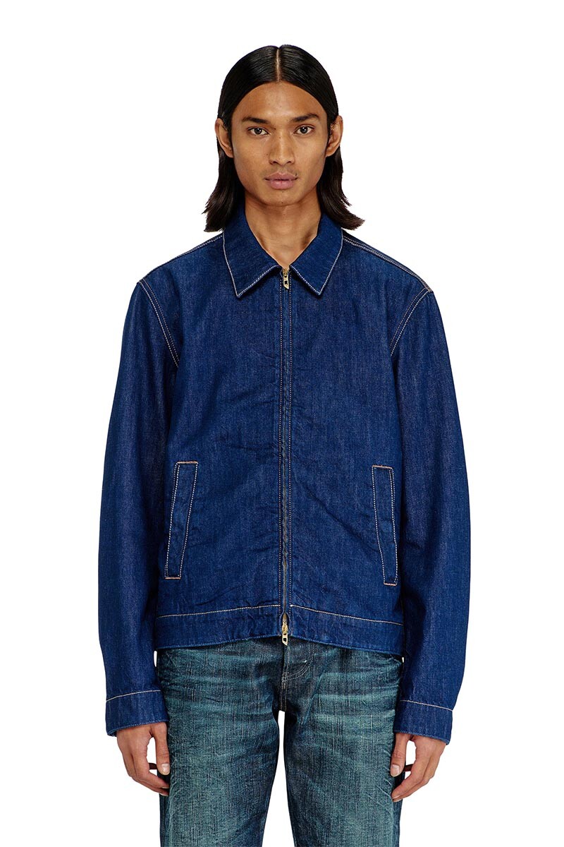 Chaqueta Denim Para Hombre D-Rohe - Azul Medio 