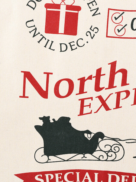 BOLSA TEXTIL PARA REGALOS BLANCO