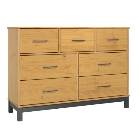 CÓMODA MADERA NATURAL-BEIGE CAPRI