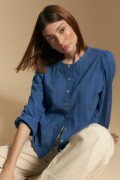 CAMISA ELOISE Azul Oscuro