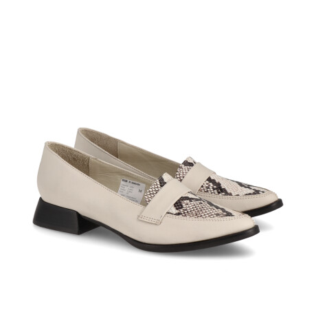 ZAPATO CUERO VIVA BEIGE