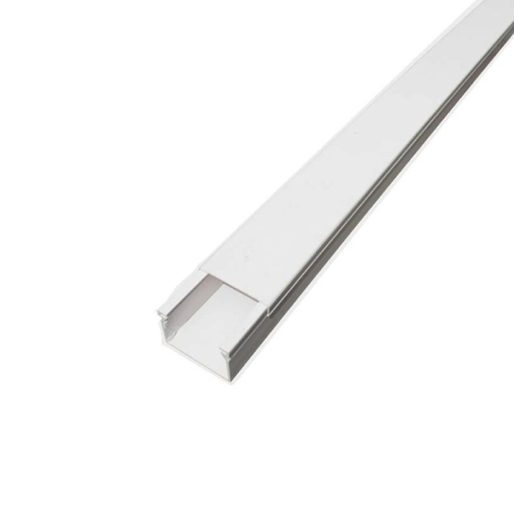 Ducto plástico blanco 25x16mm 2 mts. CAN00055