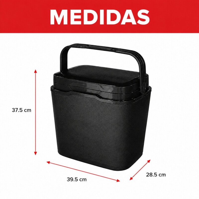 Conservadora térmica 29 lts NEGRO