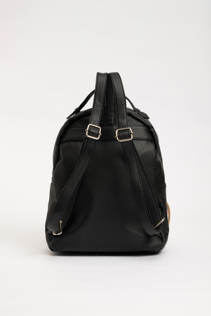 Mochila con llavero Negro