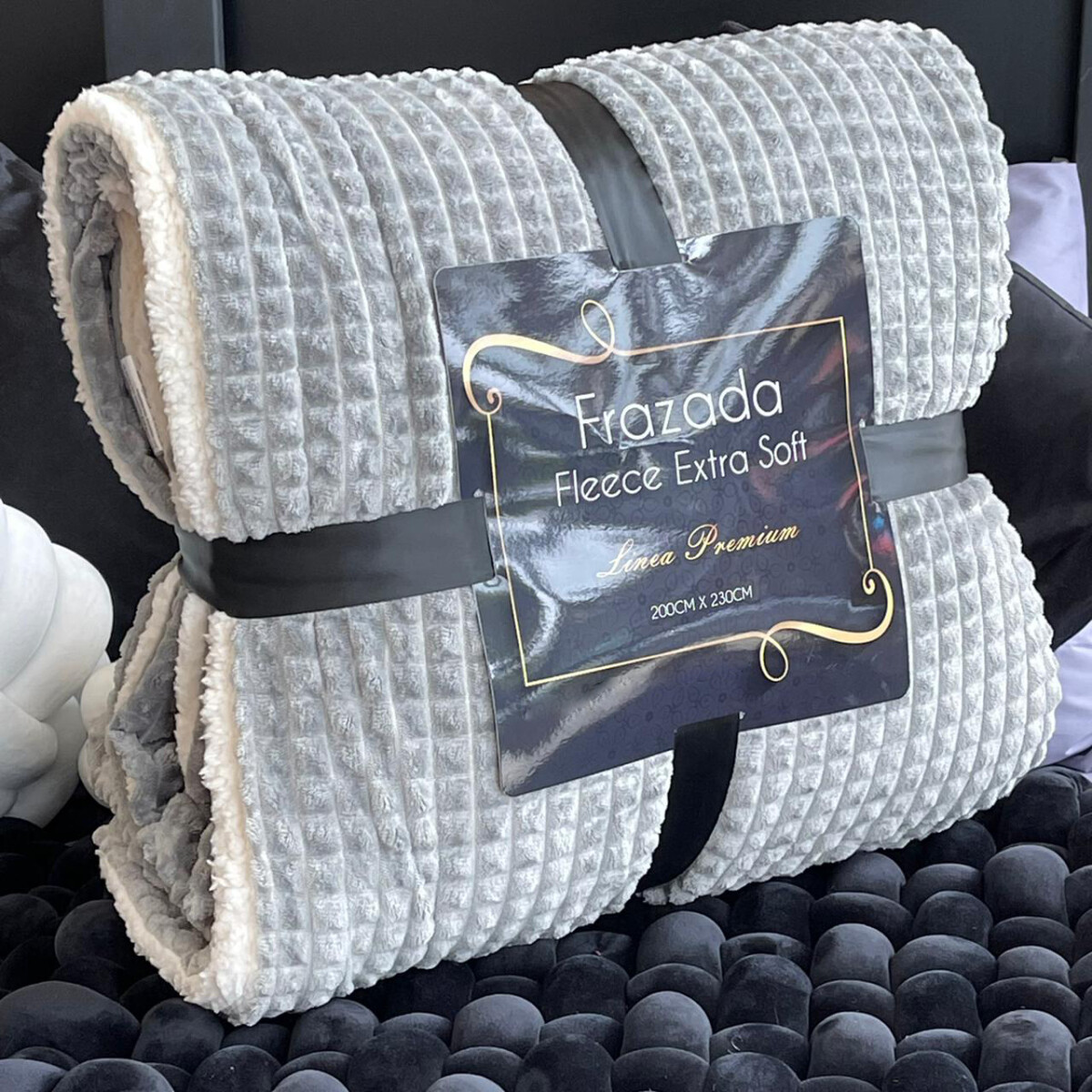 Frazada Soft Reversible C/Corderito 100% Poliéster 200x230cm 