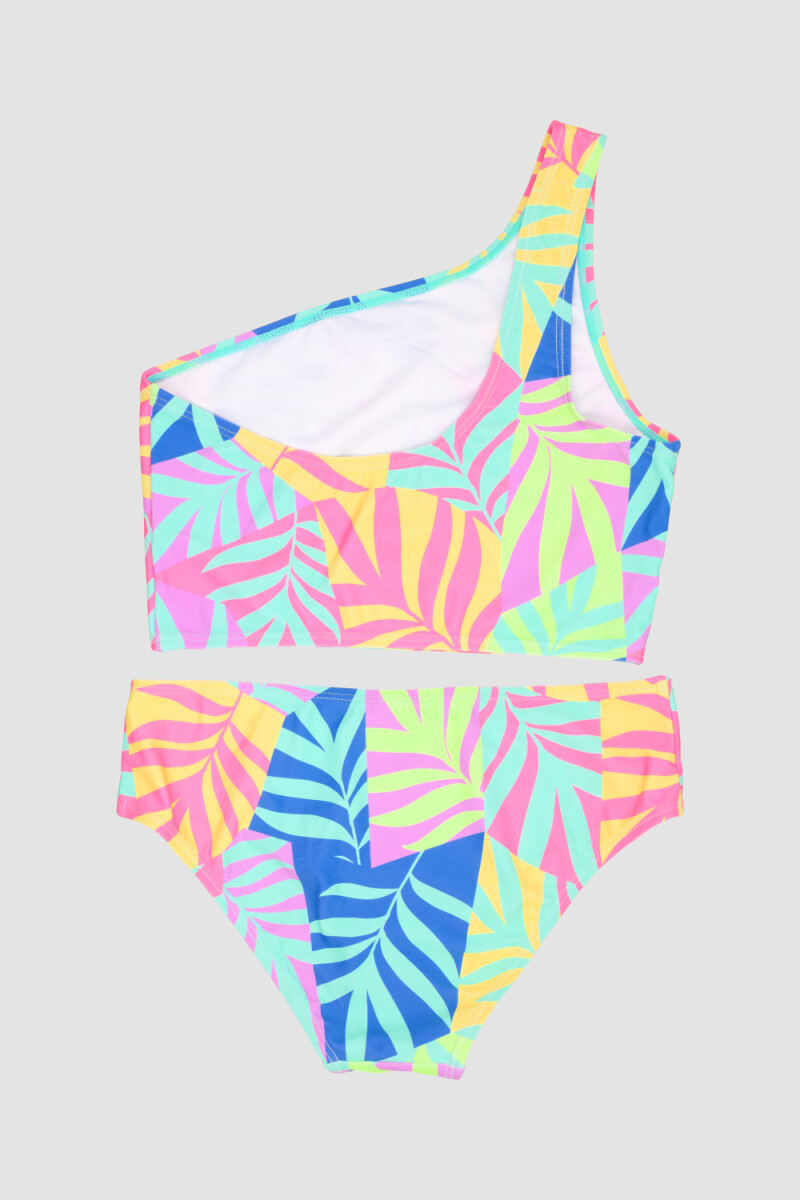 Bikini vintage 8-18a Lurex stripes