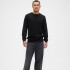 V-FA25 SOLID CORE CREW TRUE BLACK