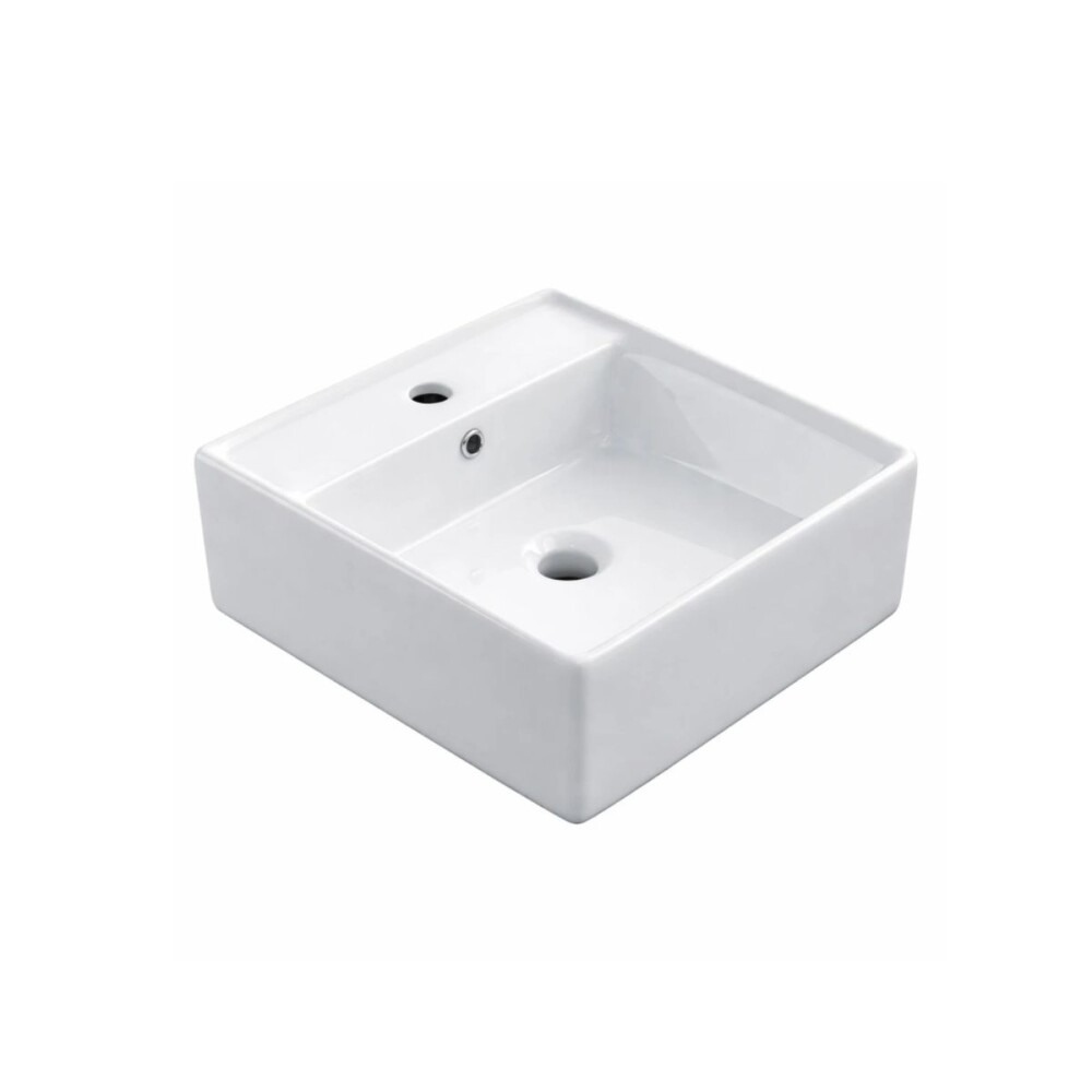 Mueble de baño Osaka Negro con tapa de vidrio y bacha de loza Mueble De Baño Osaka Negro Con Tapa De Vidrio Y Bacha De Loza