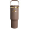 VASO TERMICO STANLEY ICE FLOW TUMBLER 30OZ CON AZA ESPRESSO VASO TERMICO STANLEY ICE FLOW TUMBLER 30OZ CON AZA ESPRESSO