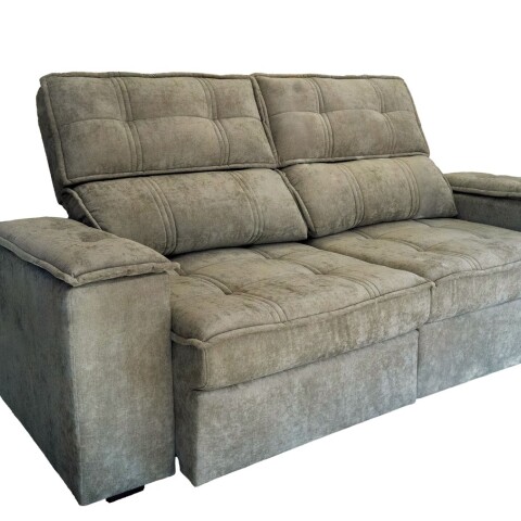 SOFA RETRACTIL MORALLES TELA NATURAL 3 CUERPOS SOFA RETRACTIL MORALLES TELA NATURAL 3 CUERPOS