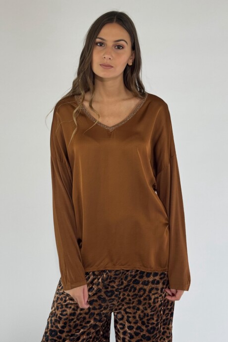 BLUSA IMELDA Terracota