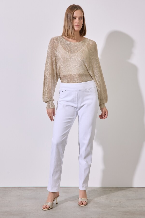 Jegging Pretina Ancha BLANCO