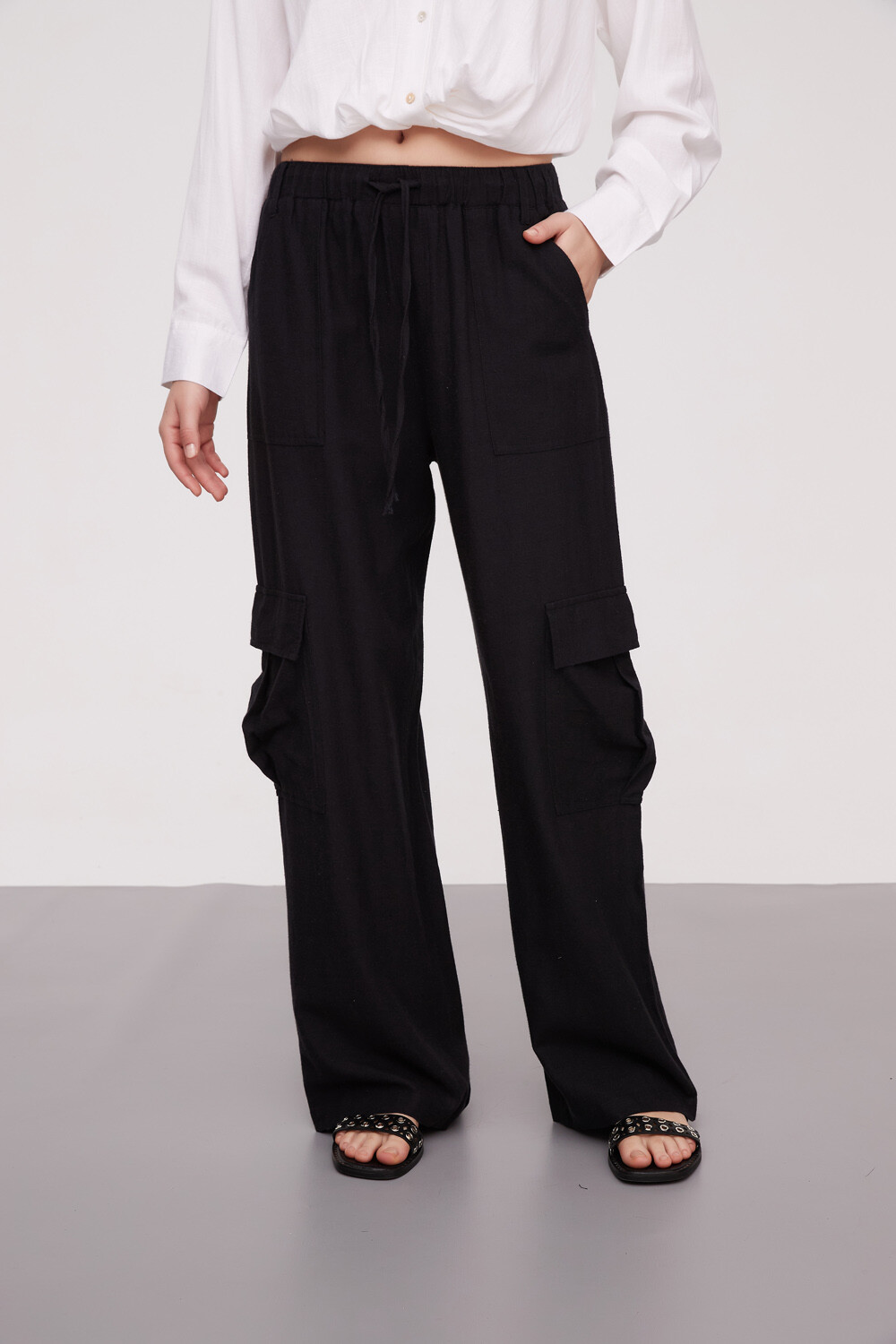 Pantalon Applepi Negro