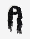 Pashminas Pashmina Degrade Con Lace Edges - Combinacion Bicolor