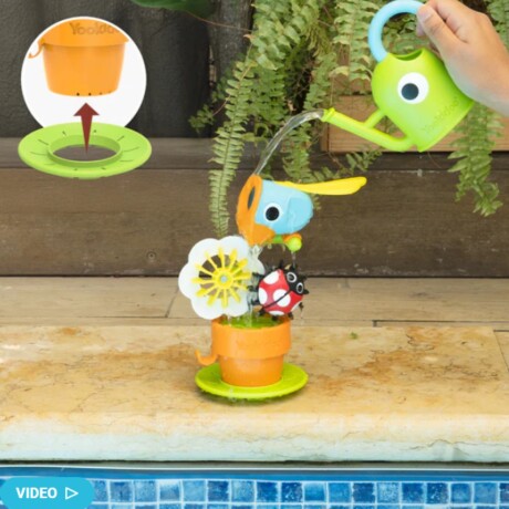 Pour n Spin Tipping Bird Juego de Baño Yookidoo Pour n Spin Tipping Bird Juego de Baño Yookidoo