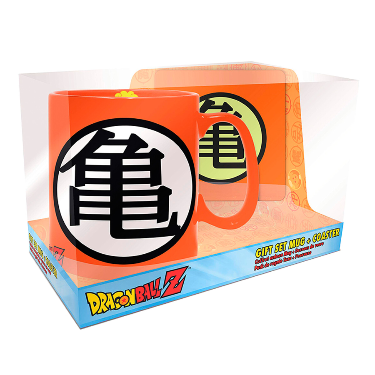 Taza con Posa Vasos Dragon Ball Z 