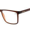 Lentes De Vista Chilli Beans Cuadrado Hombre Marrón/marrón