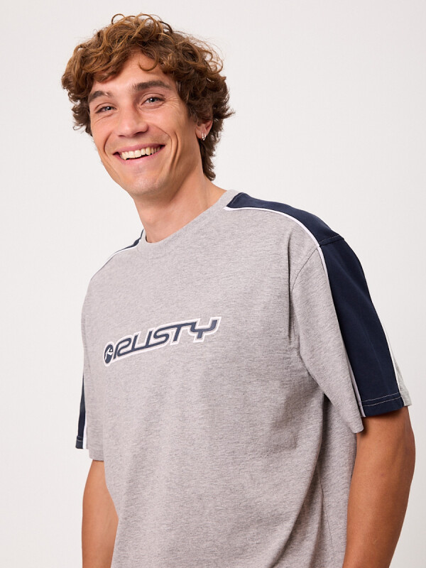 T-SHIRT ZOREN S27 RUSTY Gris Melange