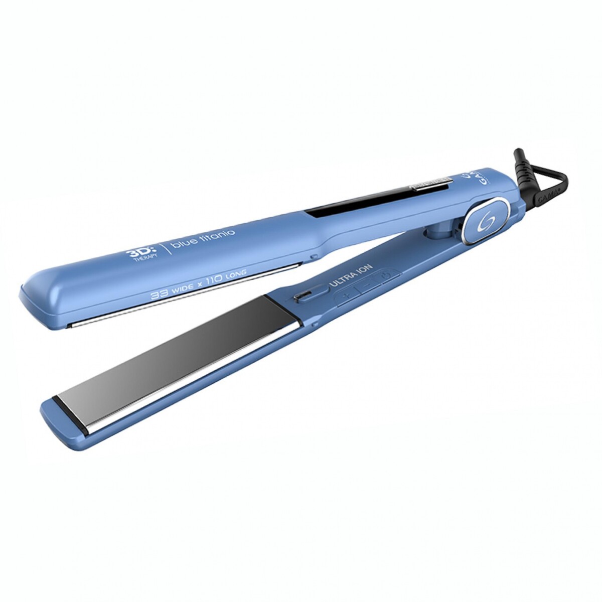 Planchita GAMA Starlight 3D Ion Plus Titanio Temperatura Regulable - Blue 