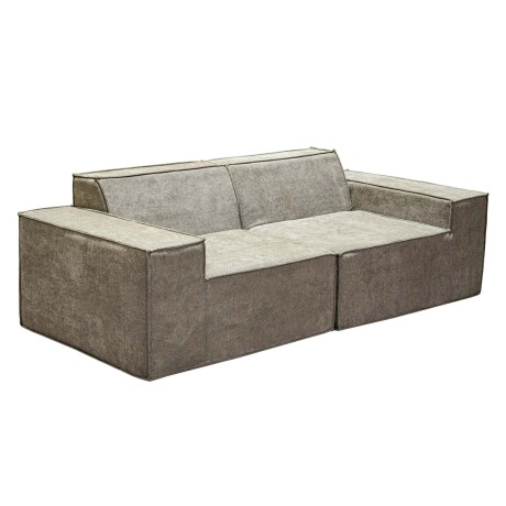 SOFÁ MODULAR 3 CUERPOS ESPUMA NATURAL-BEIGE LUNA BEIGE