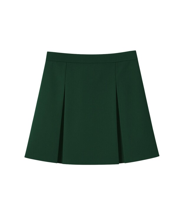 Falda formal Verde