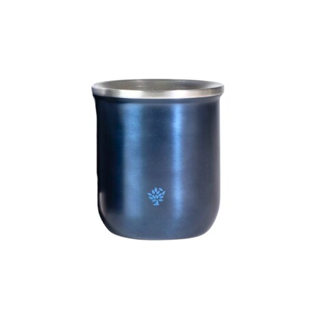 Mate Terrano Sicilia Acero Inoxidable AZUL-METALIZADO