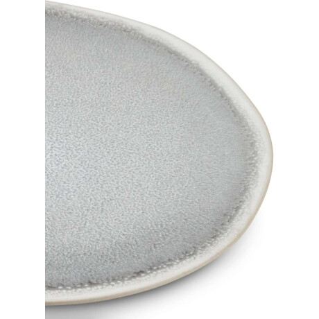 Plato Elias Ø18Cm Gris Porcelanico