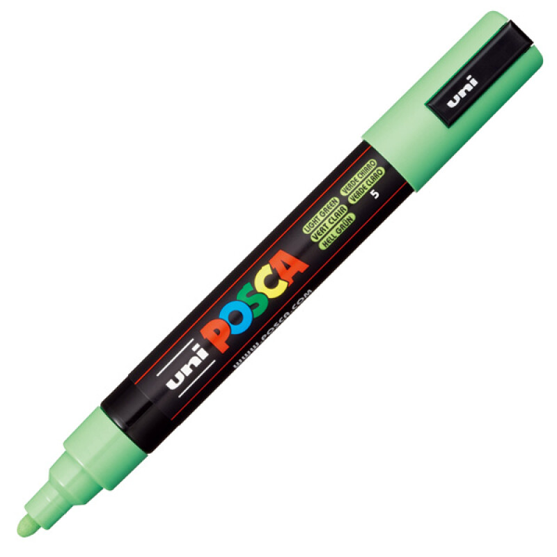 MARCADOR UNI POSCA 2.5 MM VERDE CLARO N/A