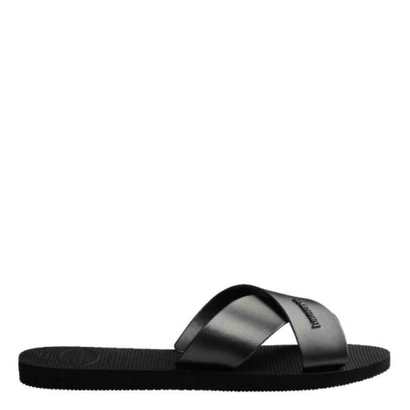 Sandalias de Mujer Havaianas Aqua Metallic Negro