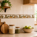 GUARDA DECORATIVA MODELO GLD2128 "A" 8.5X33 CM Guarda Decorativa Modelo Gld2128 "a" 8.5x33 Cm
