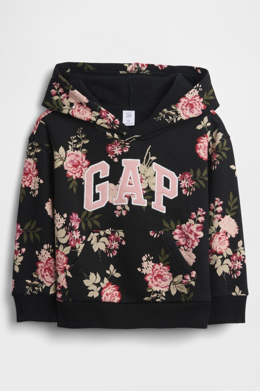 Canguro Logo Gap Toddler Niña Black Floral