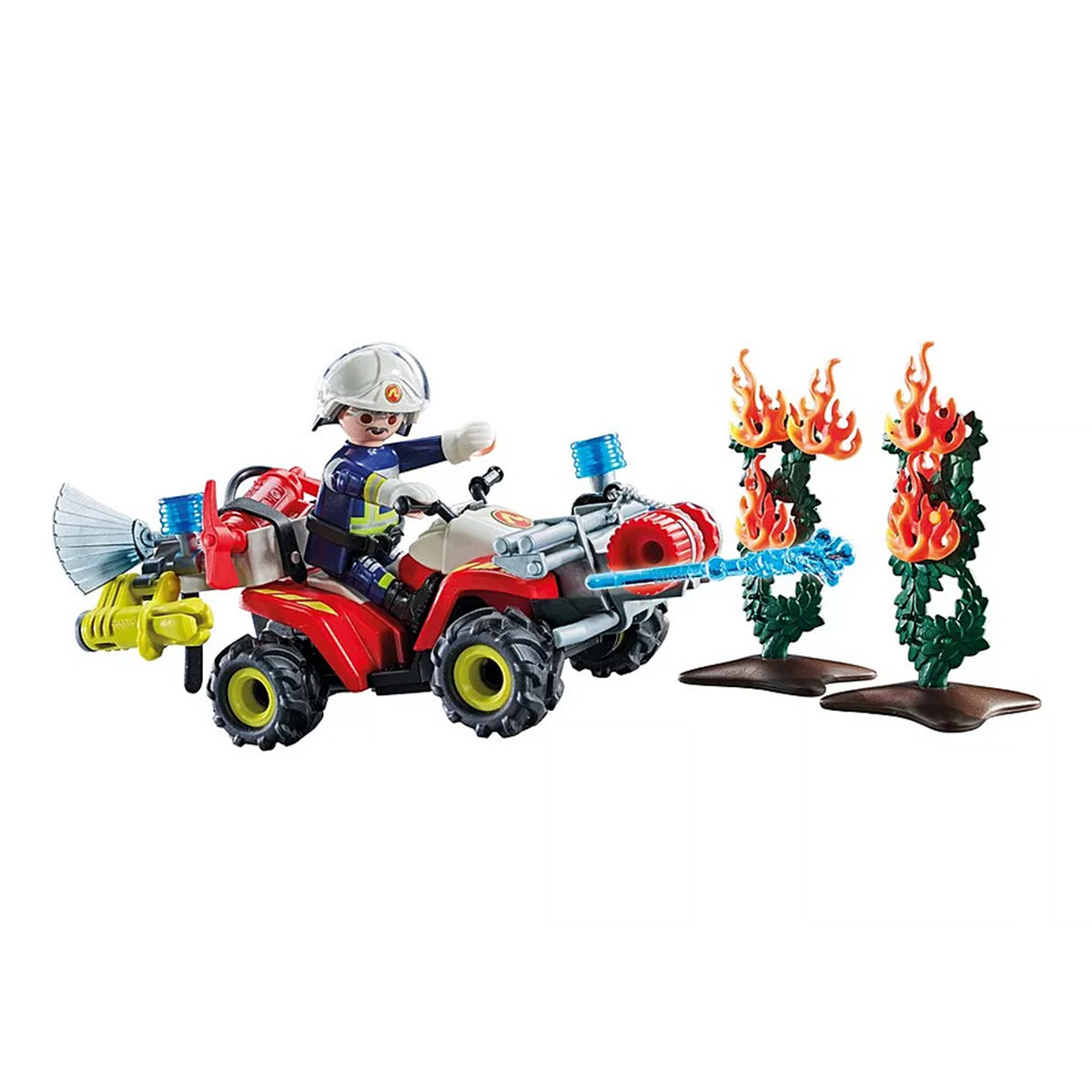 Cuatriciclo de Bombero Playmobil 47 Piezas 