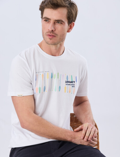 REMERA ESTAMPADA Blanco