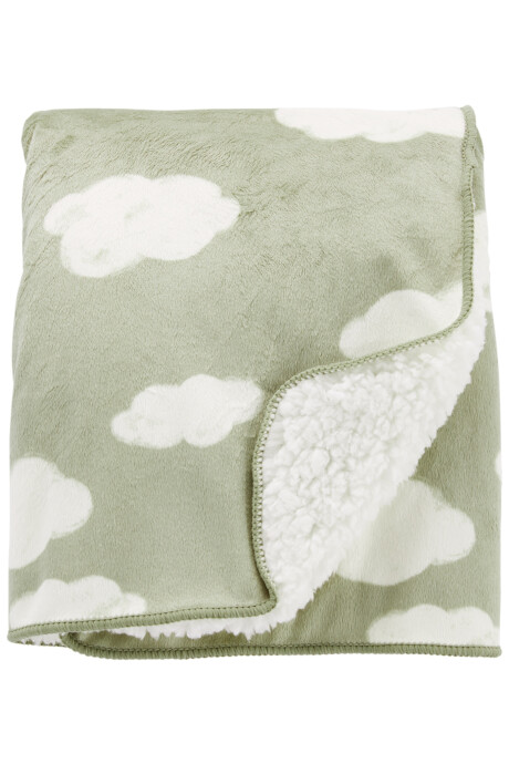 Manta de plush, diseño nubes Manta de plush, diseño nubes