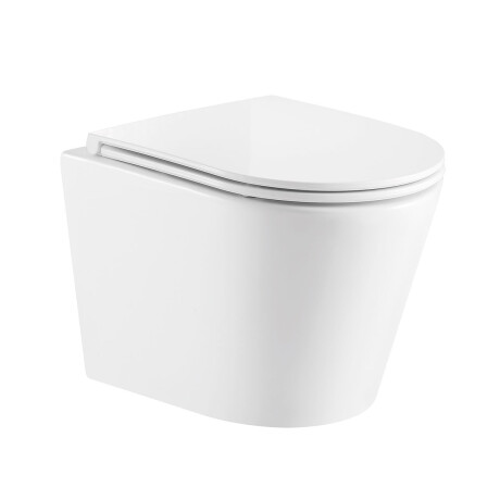 INODORO PARA COLGAR POWELL BLANCO MATE 51X35CM BRILLO 000