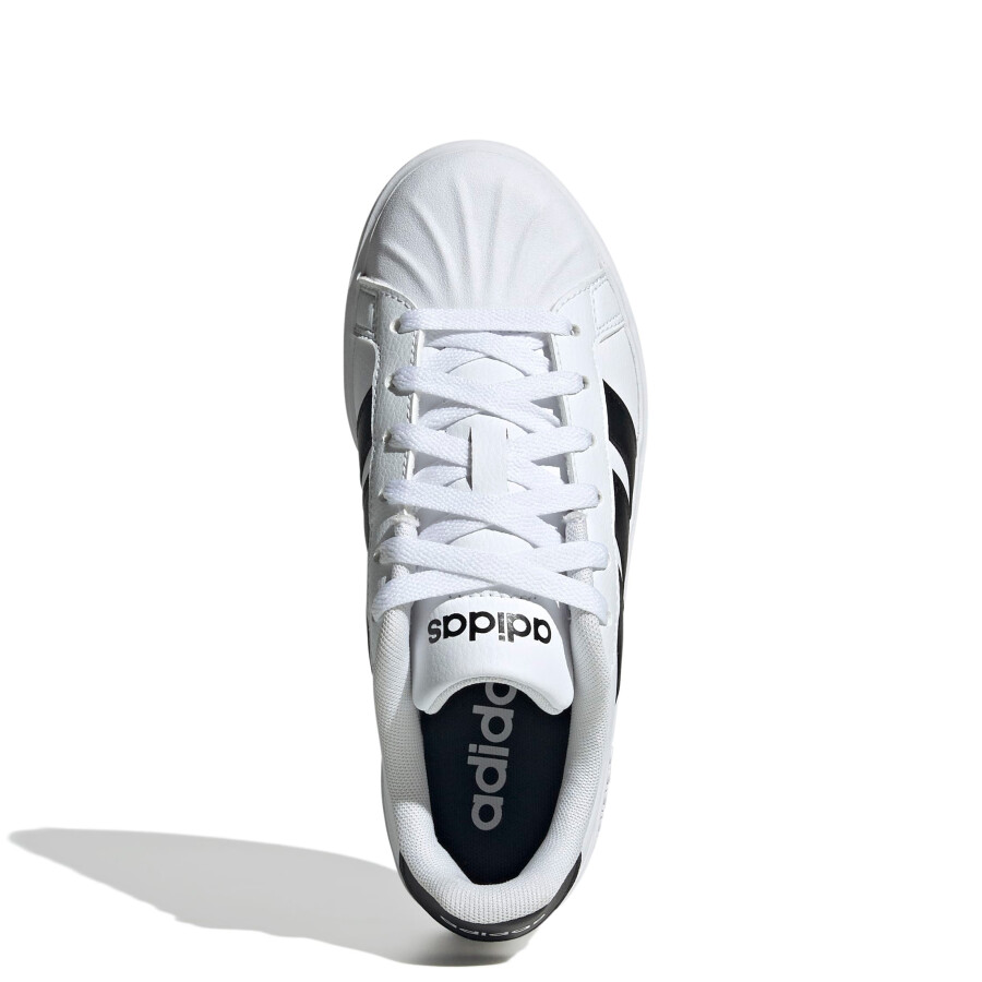 Championes para Jóvenes Adidas Street Talk Blanco - Negro