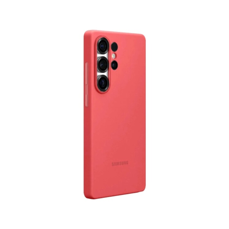 Funda Samsung Silicone Case para Galaxy S25 Ultra Red