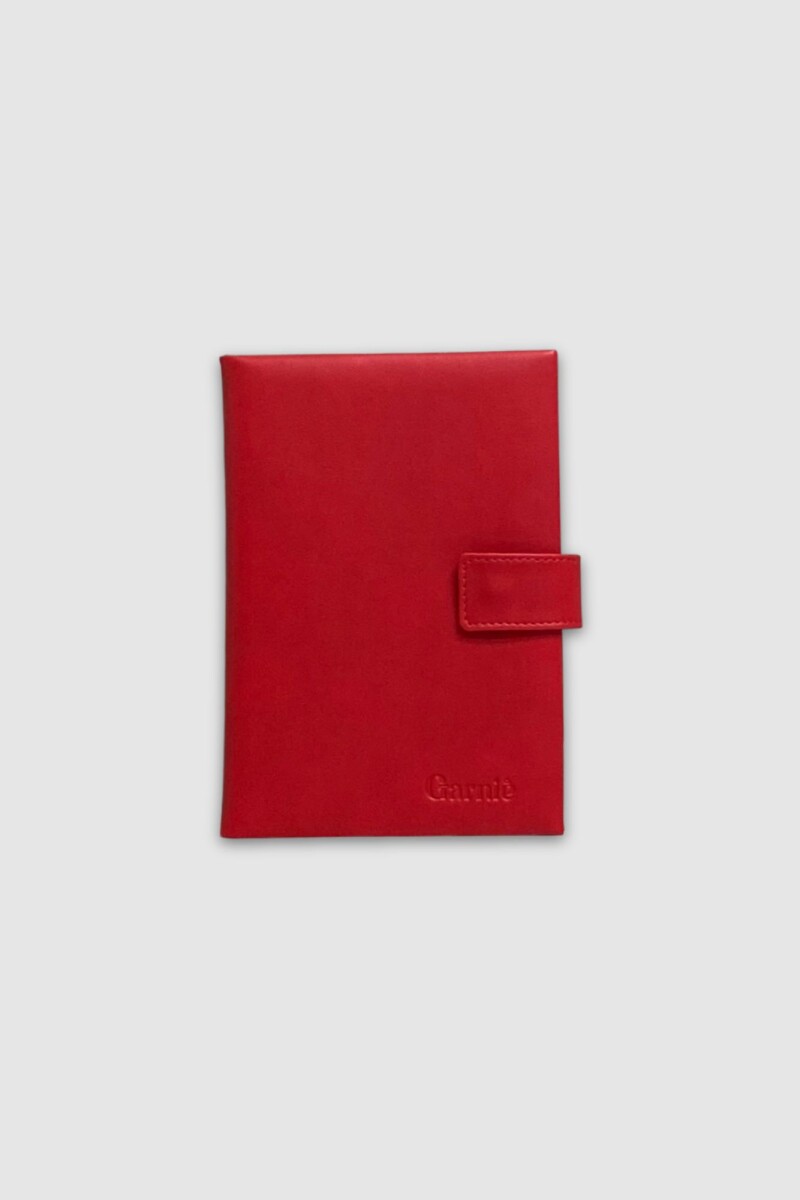 Agenda Semaine con Presilla - Rojo 