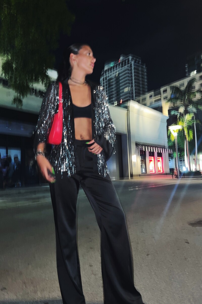 Pantalón Open NEGRO