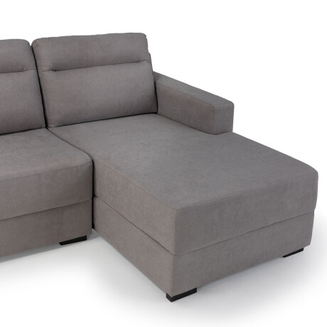 Rinconera Positano - Tela Microfibra - Chaise derecho TB7130 - Gris