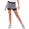 SHORT KT WMN TRNG 2 IN 1 negro NEGRO MELANGE