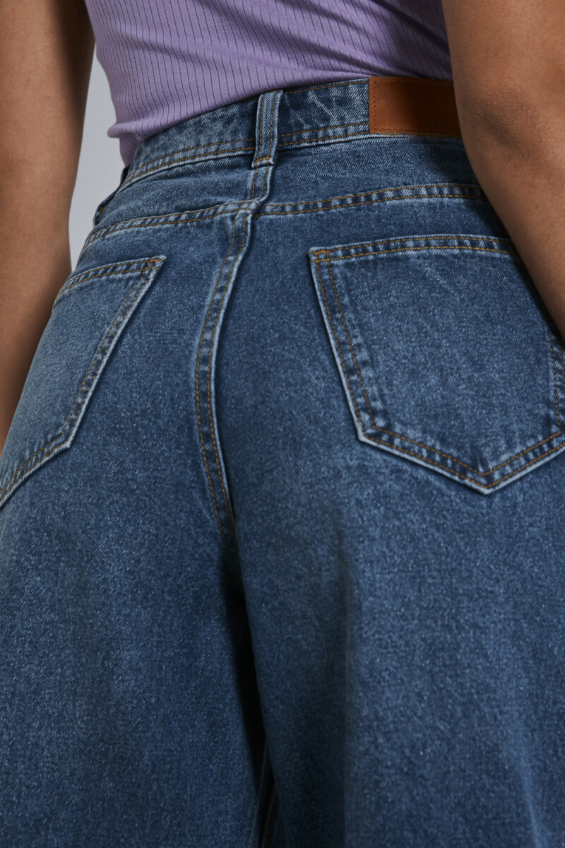 Jeans Drew Straight Medium Blue Denim
