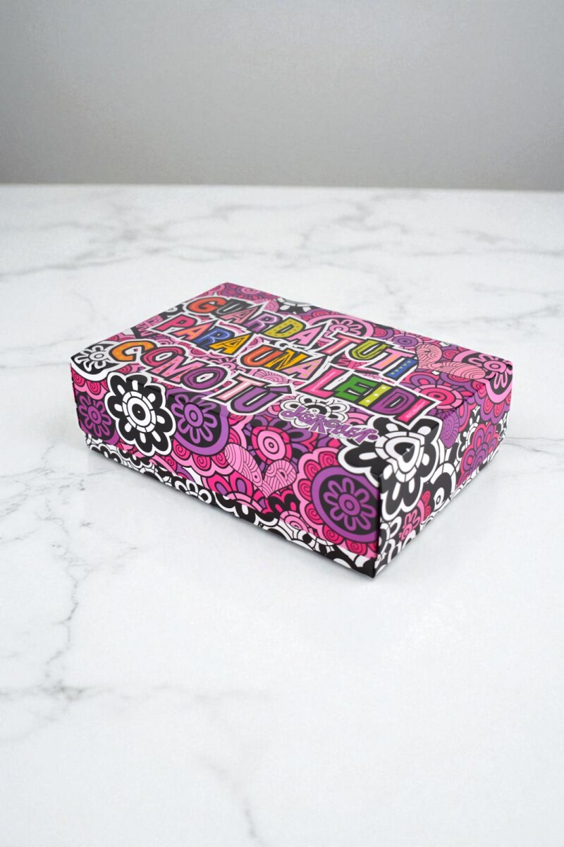 Caja fantasia laminada - Caja Distroller - 20x30x9 cm 