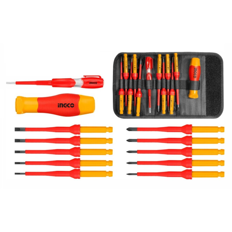 SET AISLADO 12 DESTORNILLADORES INGCO HKISD1201 SET AISLADO 12 DESTORNILLADORES INGCO HKISD1201